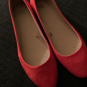Women Orange Flats